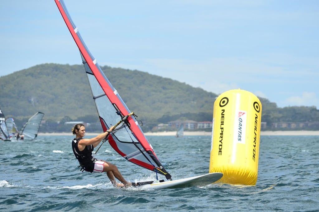 Weir at the mark - RS:X Australian titles © Elena de Bruijne - copyright